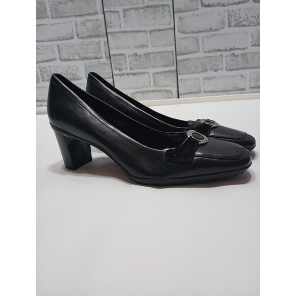 Rockport Sole Innovation Womens Black Block heels Size 11M - Picture 2 of 8